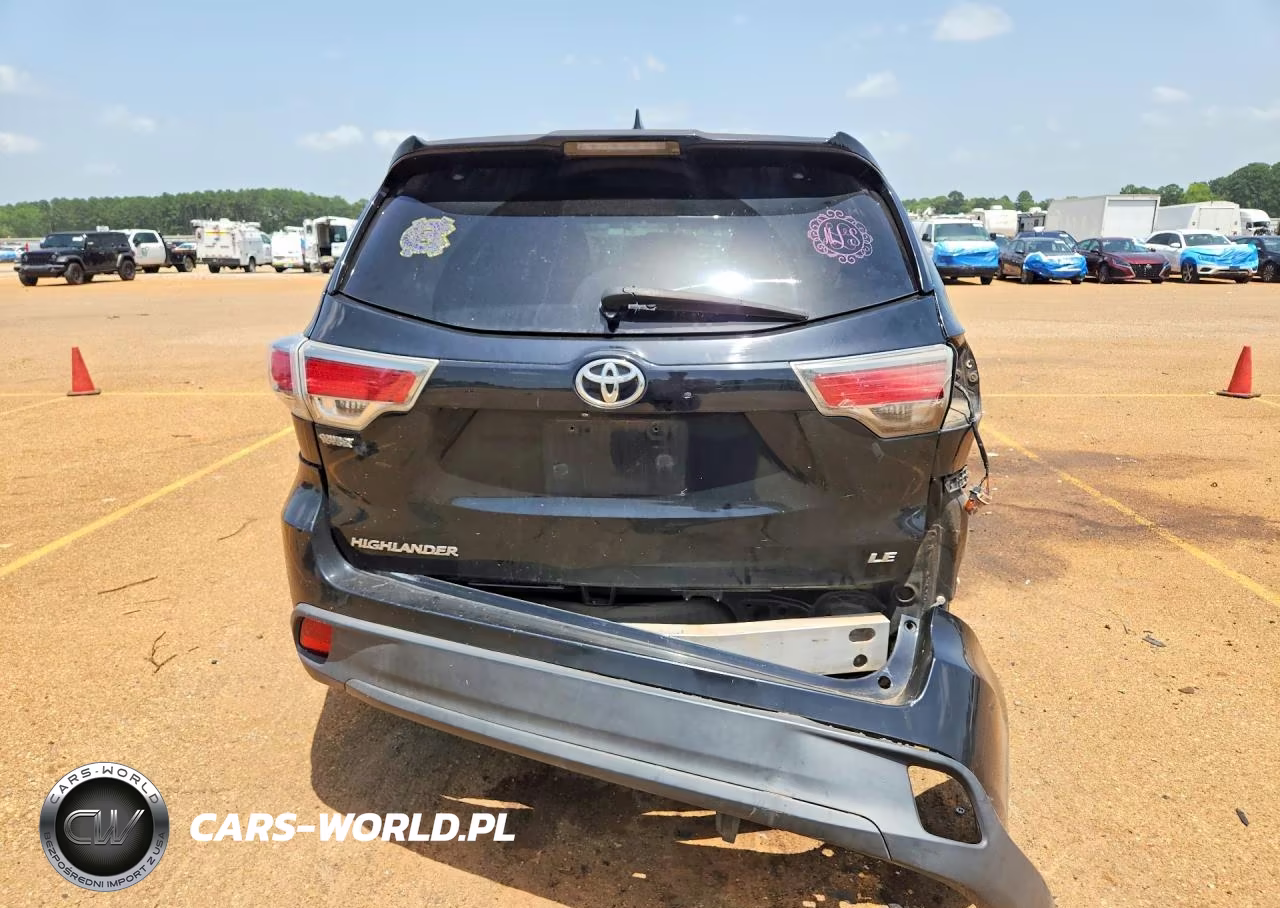 2014 Toyota Highlander Le Plus VIN:5TDZKRFH2ES027109 - 6