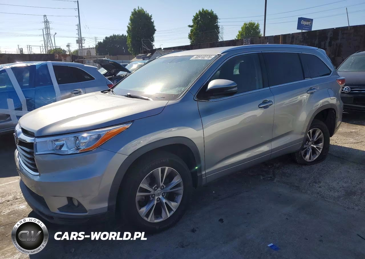 2015 Toyota Highlander Xle – zdjęcie 1 z 13