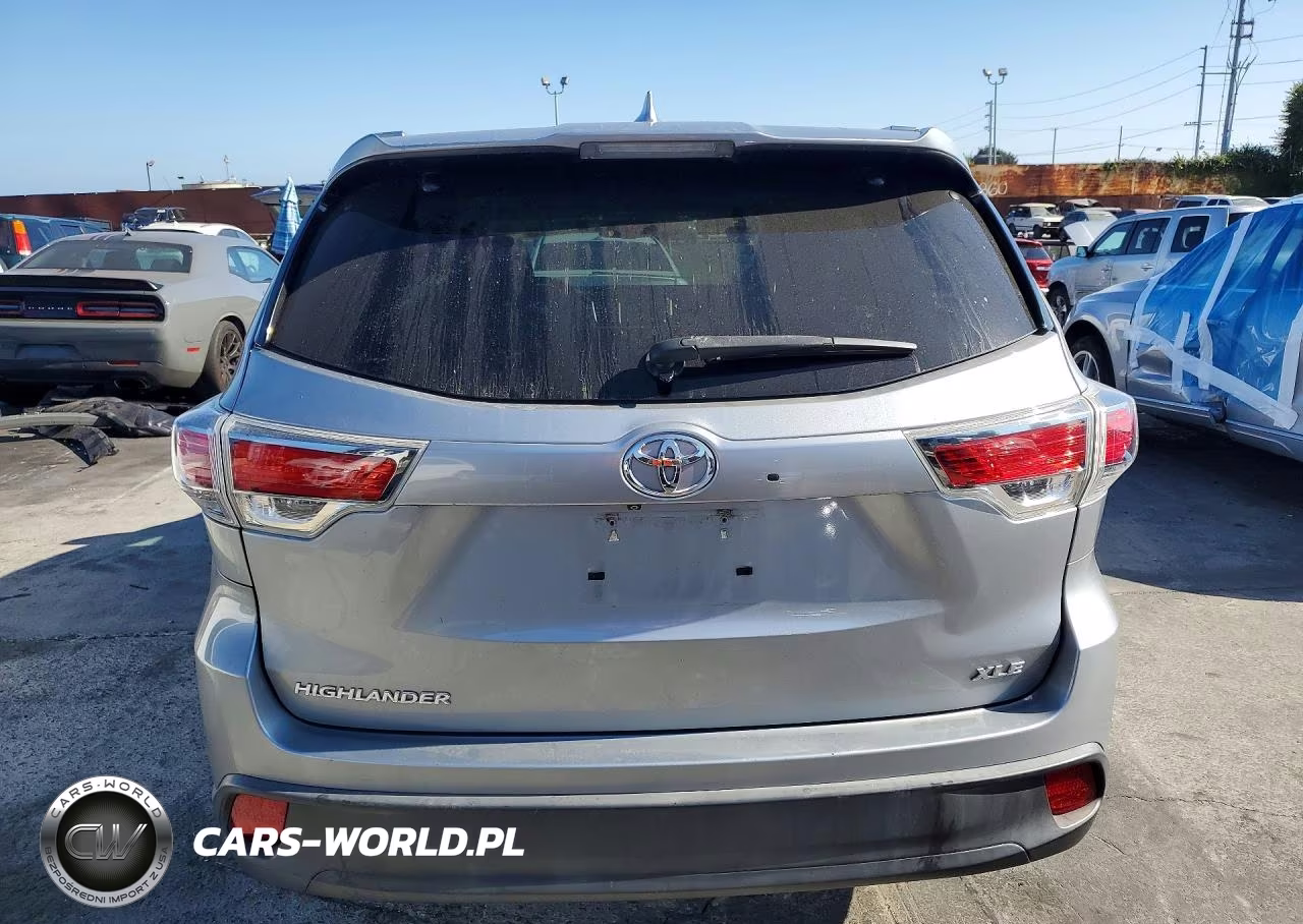 2015 Toyota Highlander Xle VIN:5TDKKRFHXFS074522 - 6