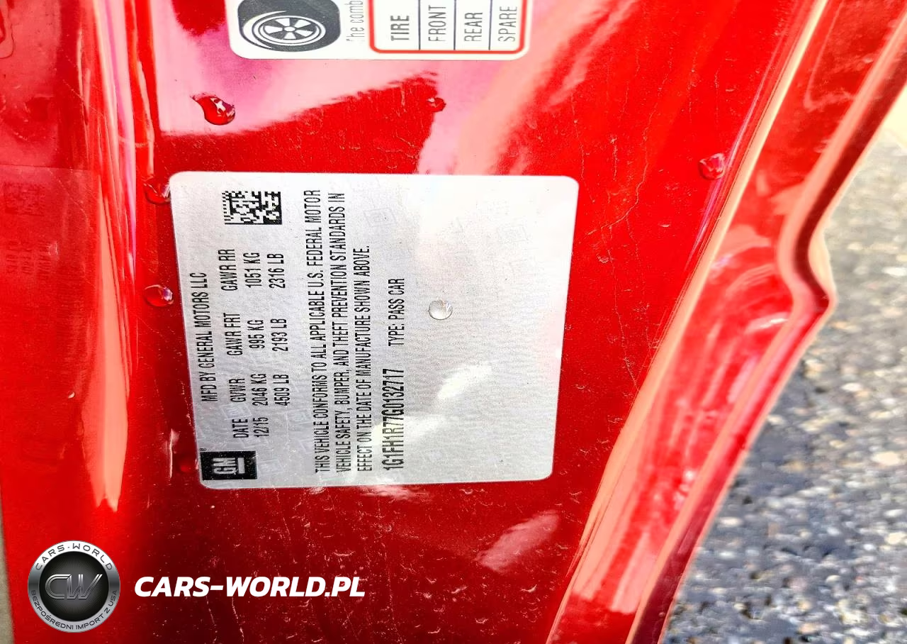 2016 Chevrolet Camaro Ss VIN:1G1FH1R77G0132717 - 12