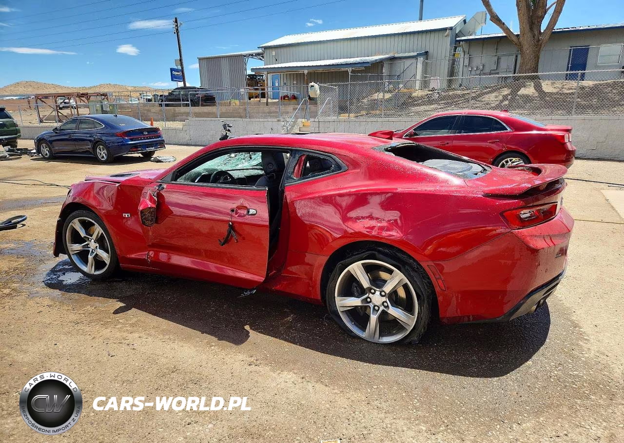 2016 Chevrolet Camaro Ss VIN:1G1FH1R77G0132717 - 2
