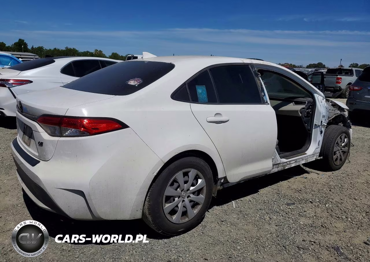 2022 Toyota Corolla Le VIN:JTDEPMAE5N3007597 - 3