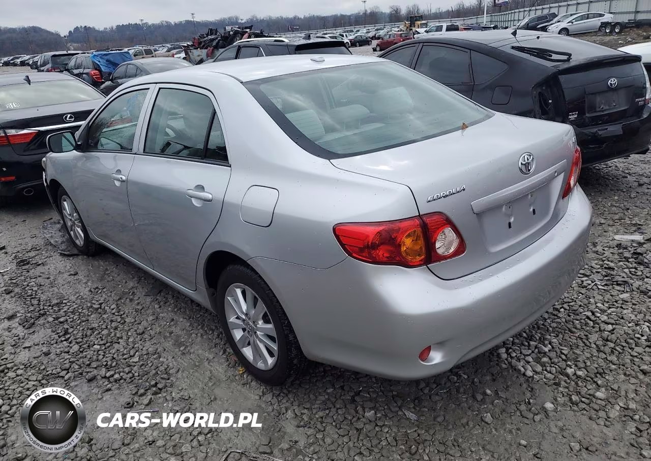 TOYOTA COROLLA BA VIN:JTDBL40E79J004749 - 2