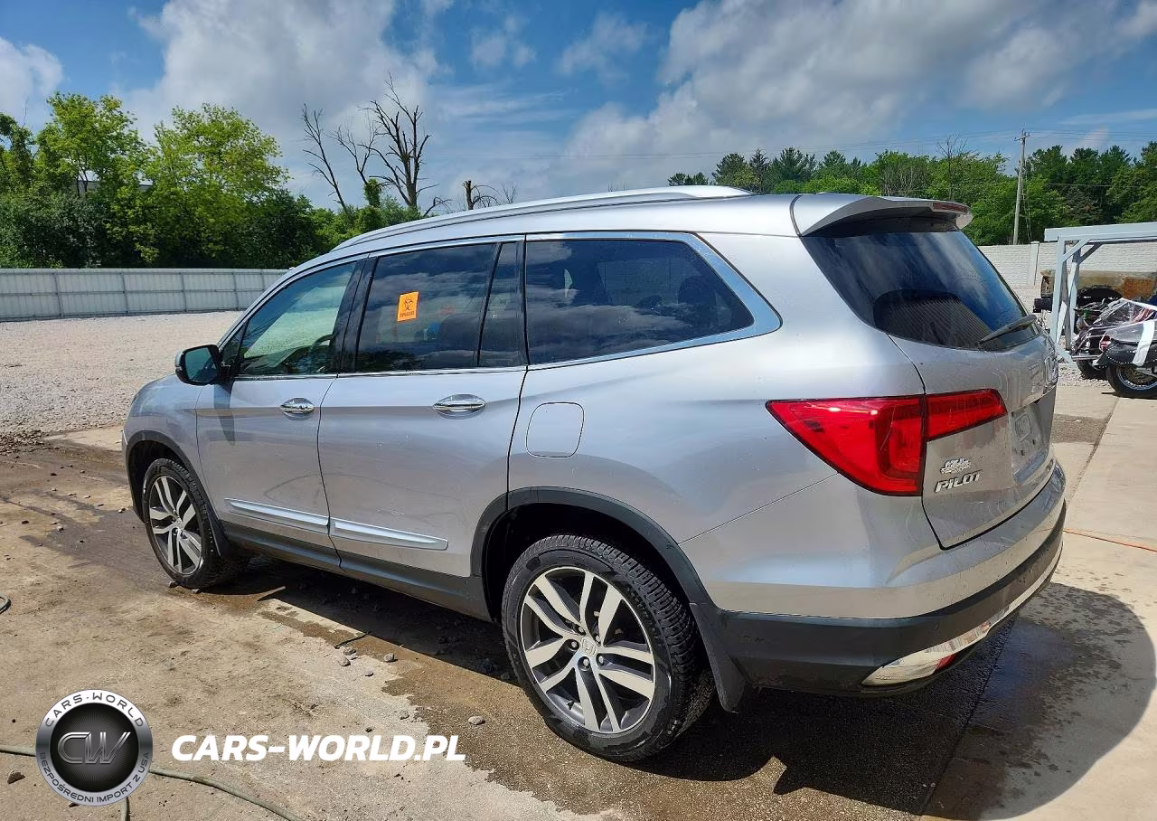 2017 Honda Pilot Touring VIN:5FNYF6H96HB004364 - 2