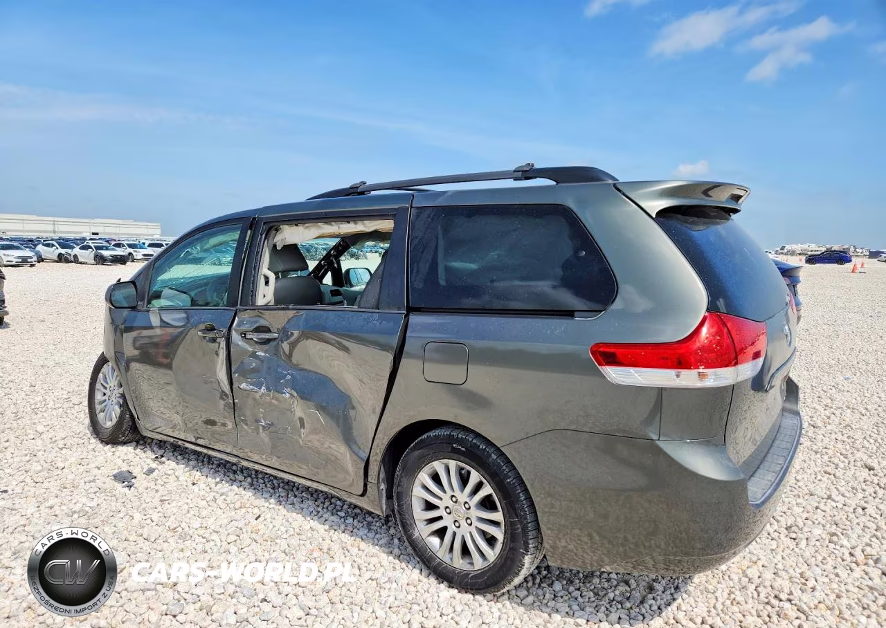 2012 Toyota Sienna Xle 8-Passenger VIN:5TDYK3DC5CS268496 - 2
