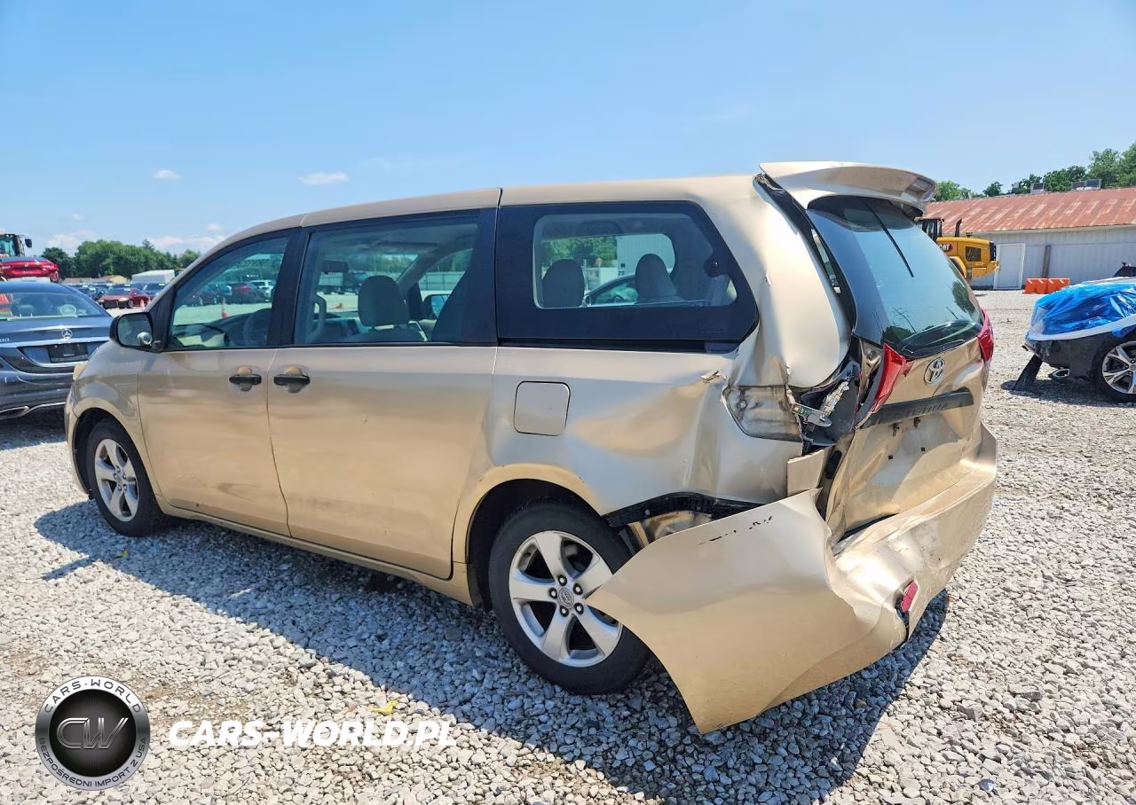 2011 Toyota Sienna Base 7-Passenger VIN:5TDZK3DC7BS020785 - 2