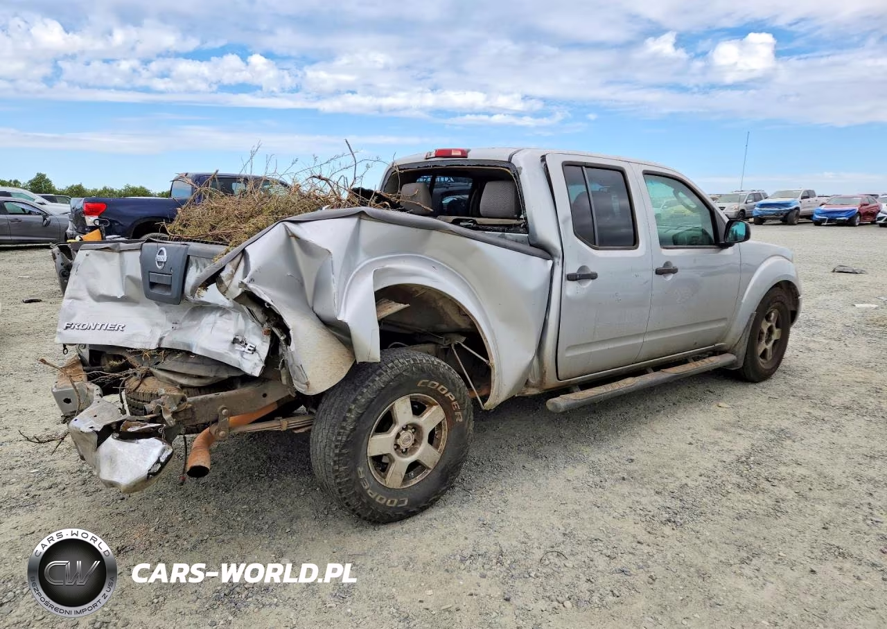 2008 Nissan Frontier Se V6 VIN:1N6AD09U68C447227 - 3