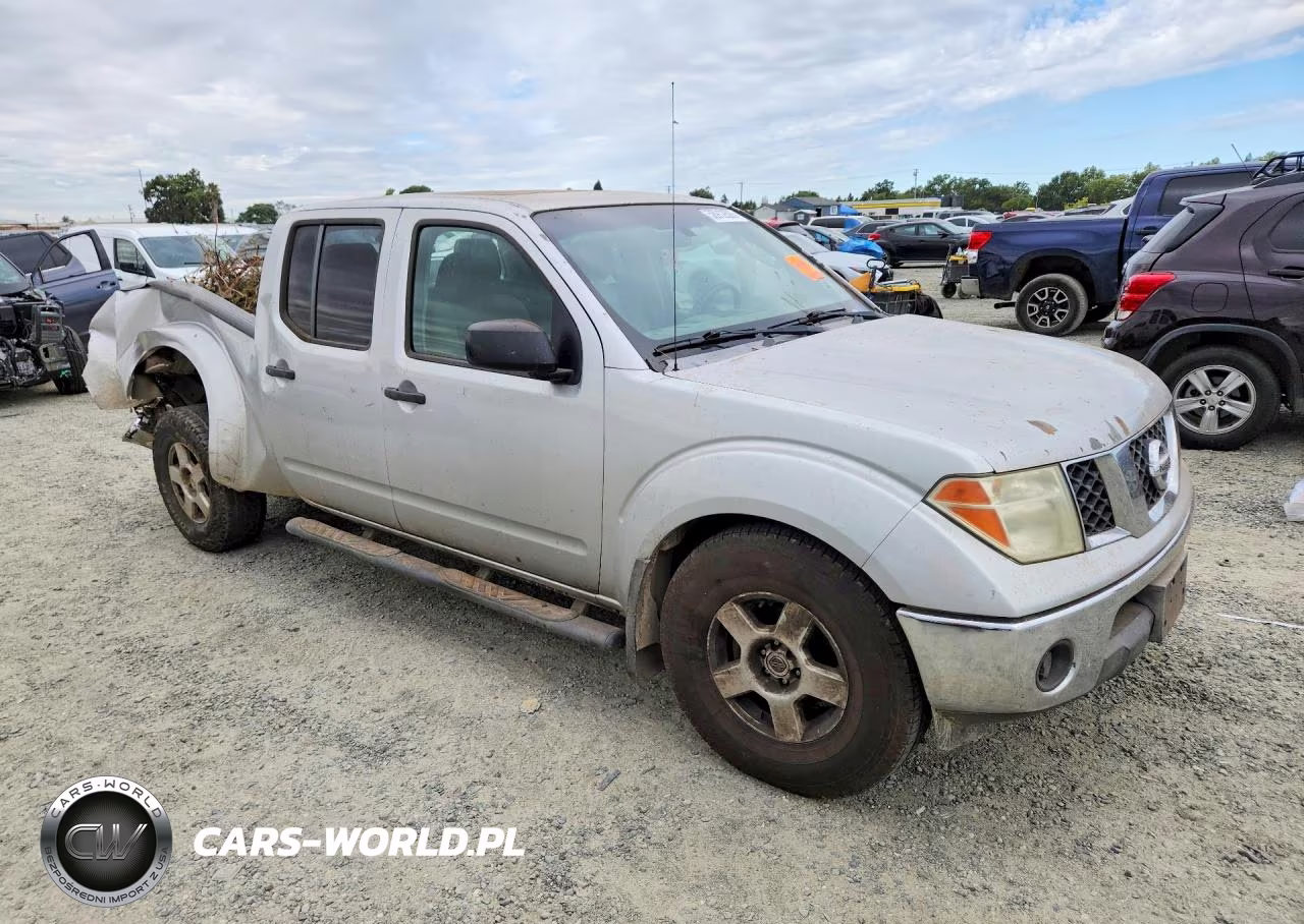 2008 Nissan Frontier Se V6 VIN:1N6AD09U68C447227 - 4