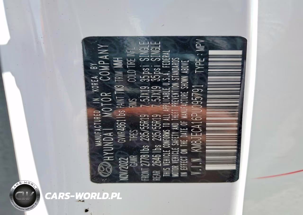 2023 Hyundai Tucson Limited VIN:KM8JECA16PU095791 - 14