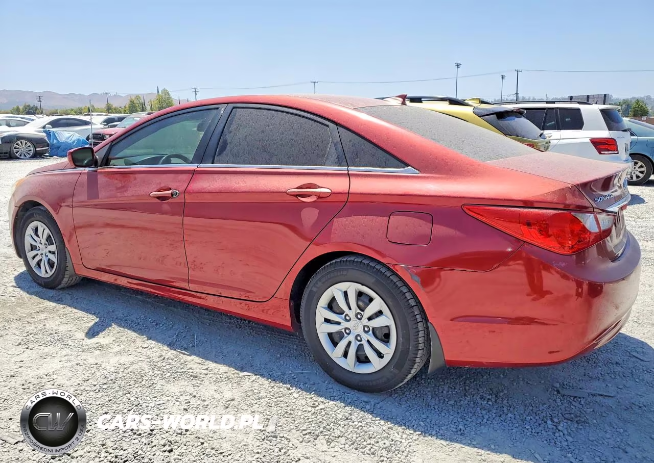 2012 Hyundai Sonata Gls VIN:5NPEB4AC3CH441595 - 2