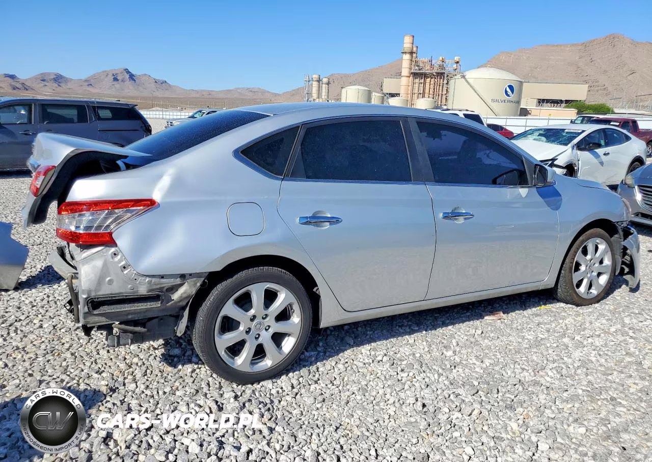 2014 Nissan Sentra Sv VIN:3N1AB7AP1EY203014 - 3