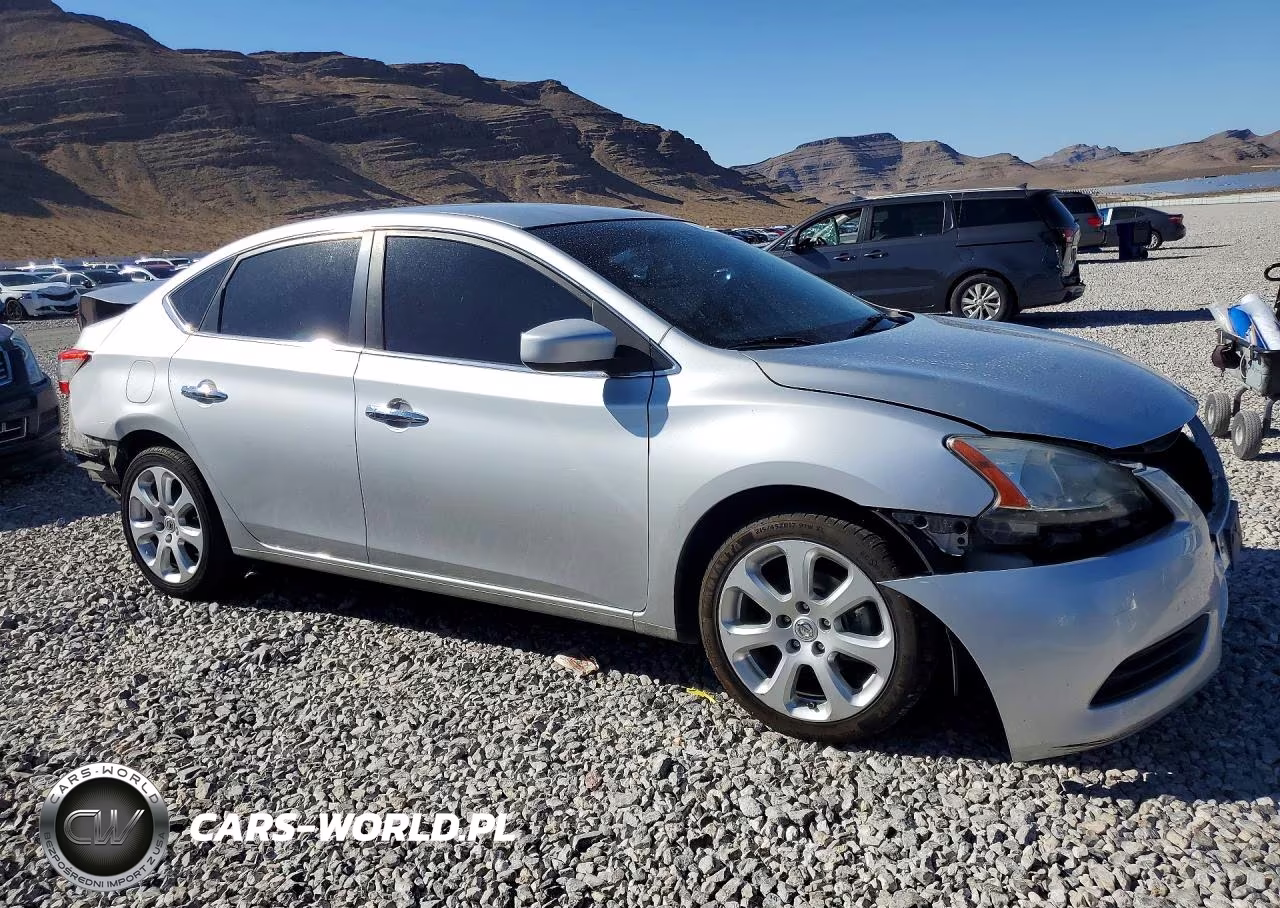 2014 Nissan Sentra Sv VIN:3N1AB7AP1EY203014 - 4
