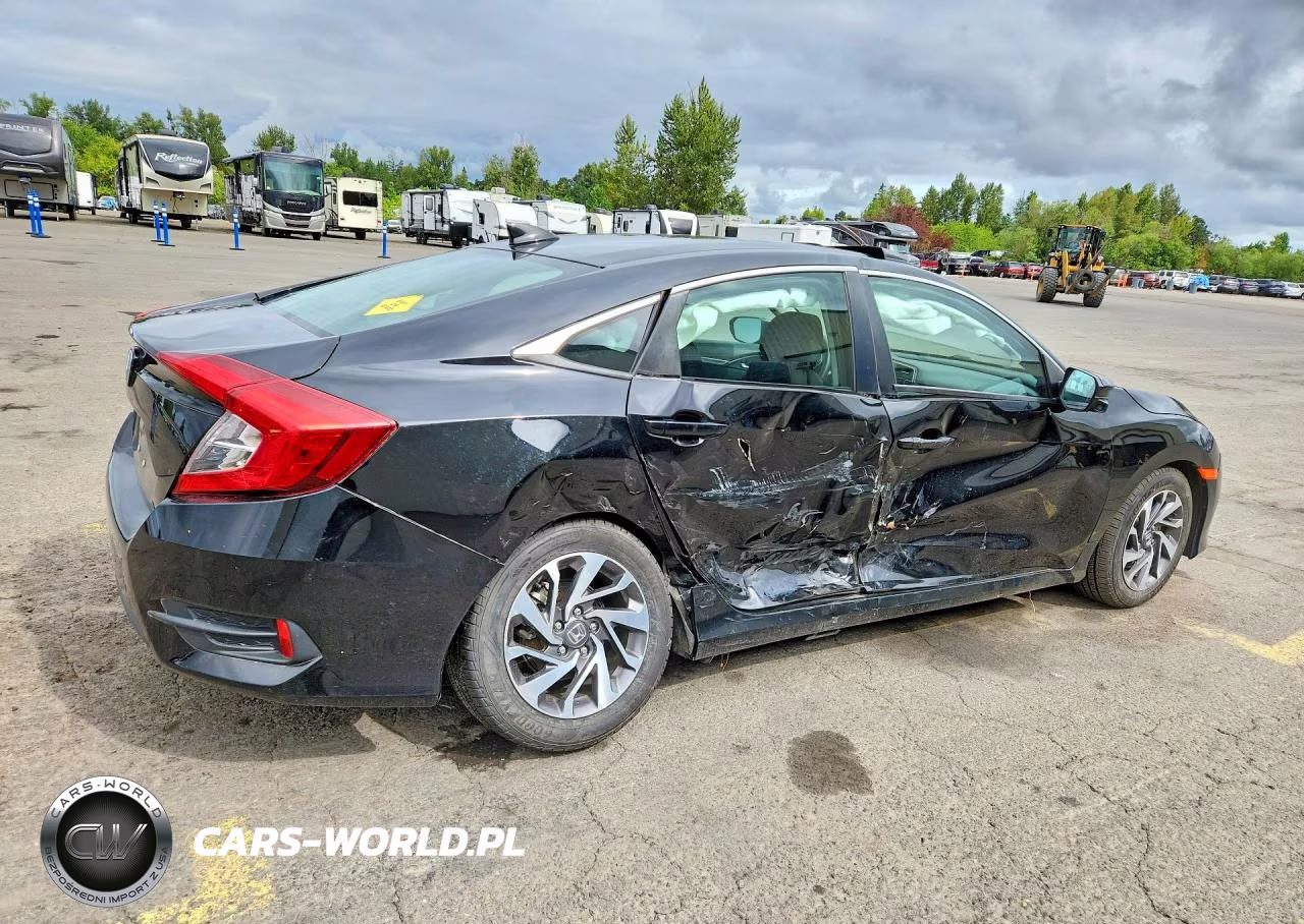 2017 Honda Civic Ex VIN:2HGFC2F74HH531194 - 3