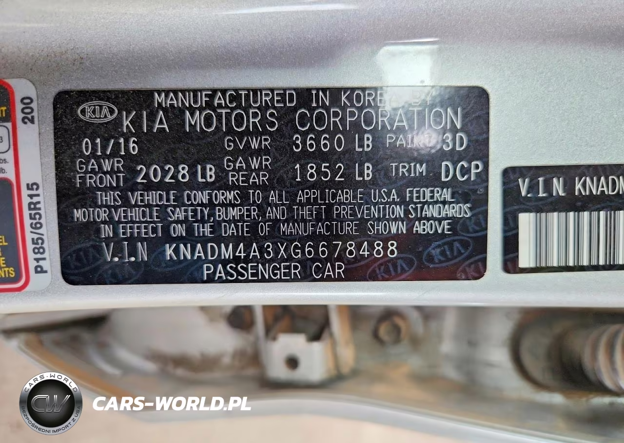 2016 Kia Rio Lx VIN:KNADM4A3XG6678488 - 12