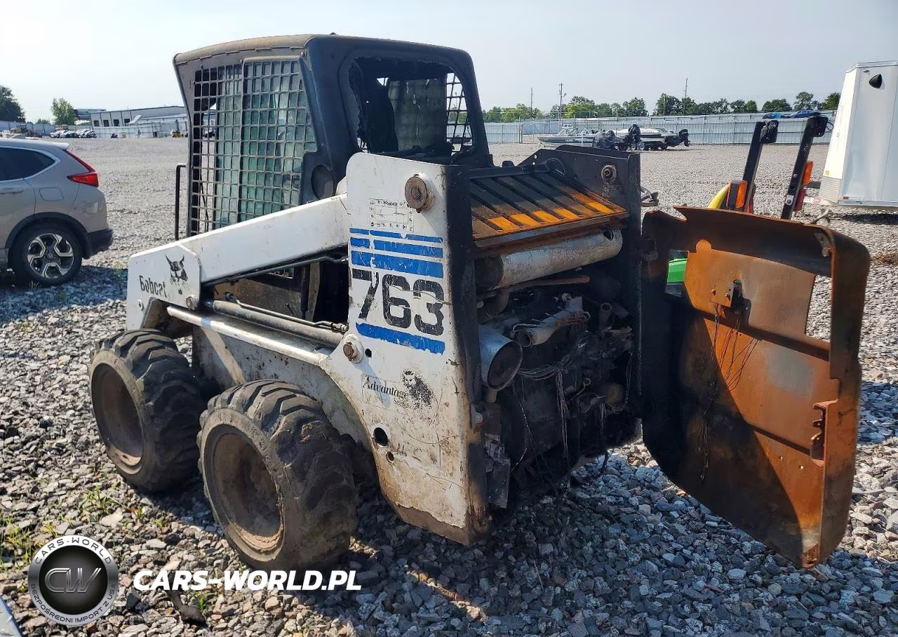 2000 Bobcat 763 Skid Steer Loader VIN:512256839 - 3