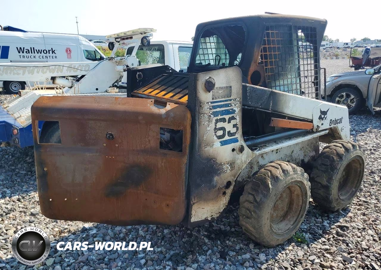 2000 Bobcat 763 Skid Steer Loader VIN:512256839 - 4