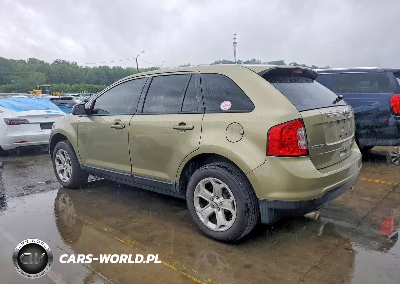 2013 Ford Edge Sel VIN:2FMDK3JC3DBB50531 - 2