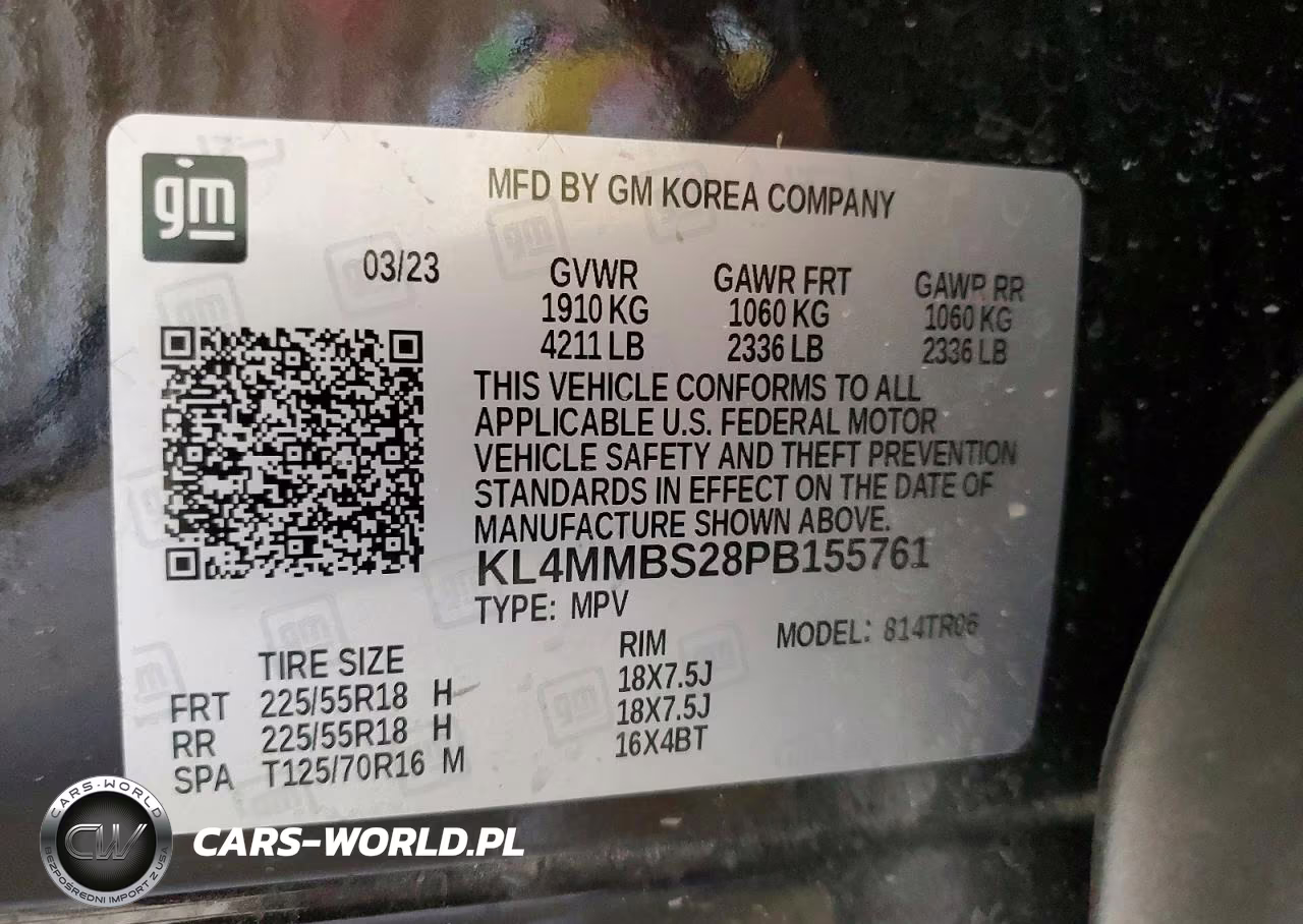 2023 Buick Encore Gx Preferred VIN:KL4MMBS28PB155761 - 13