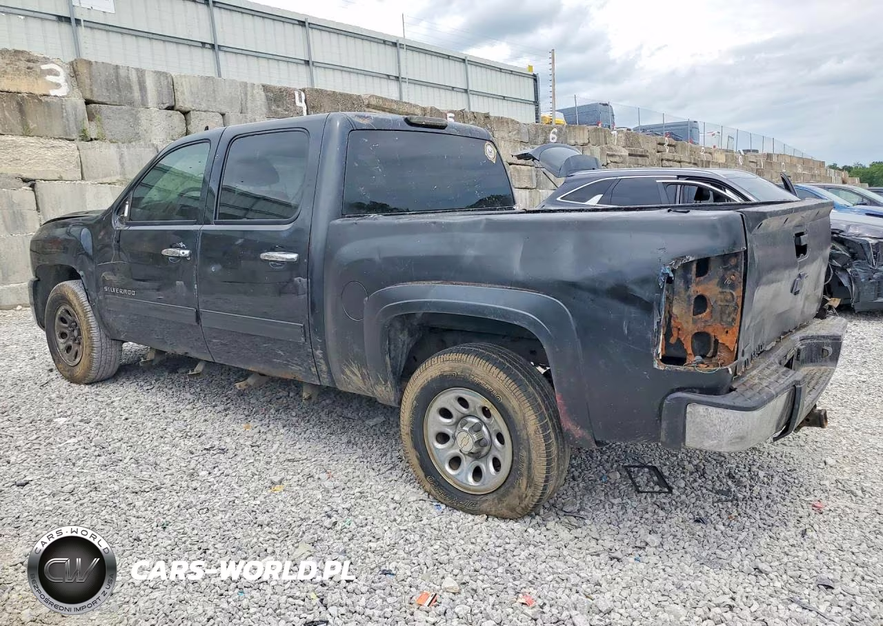 2010 Chevrolet Silverado K1500 Ls VIN:3GCRKREA6AG282102 - 2