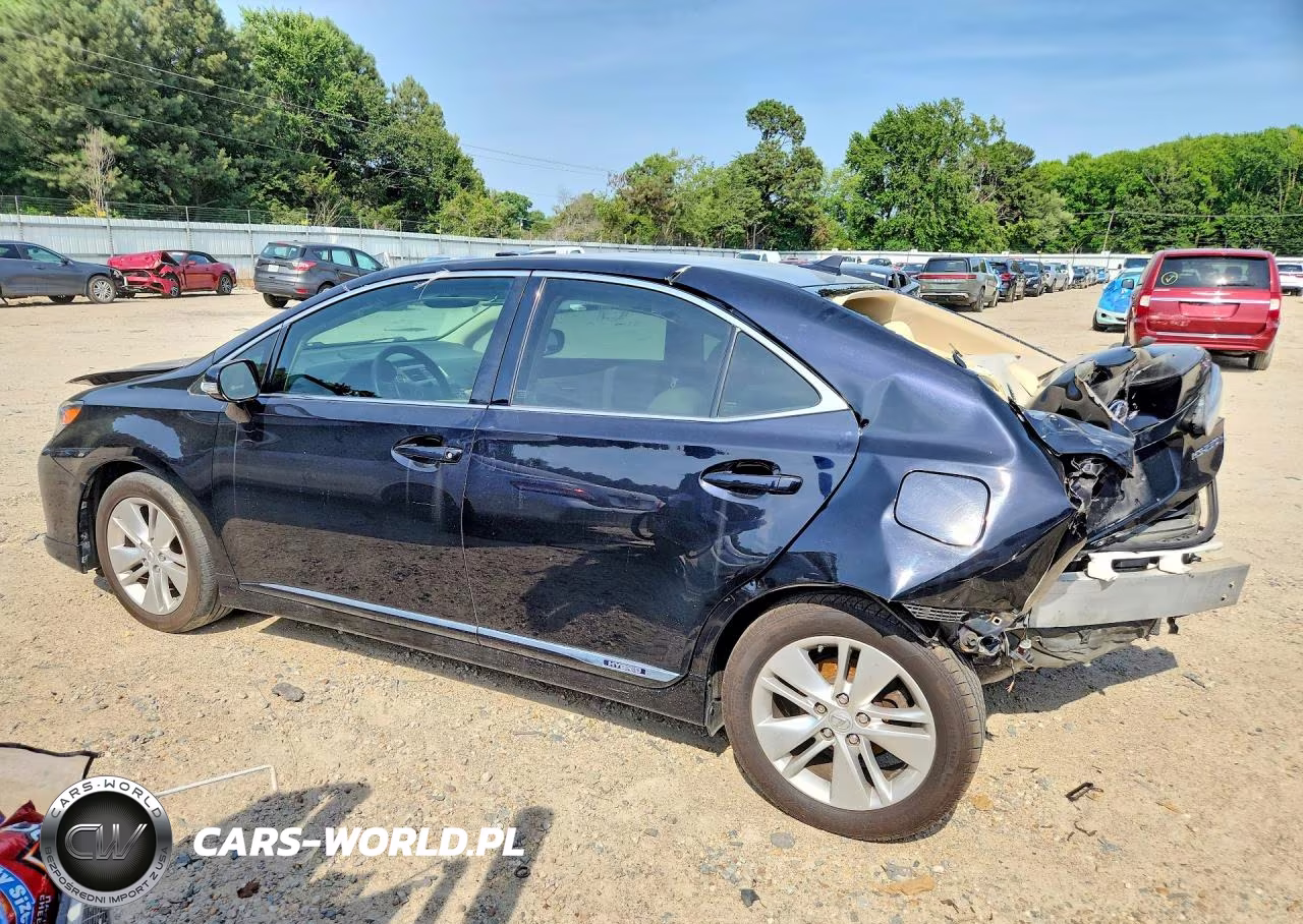 2010 Lexus Hs 250H VIN:JTHBB1BA4A2007908 - 2