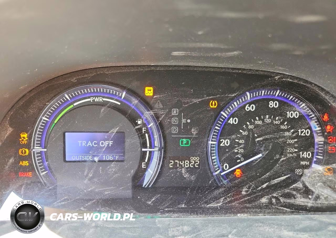 2010 Lexus Hs 250H VIN:JTHBB1BA4A2007908 - 9