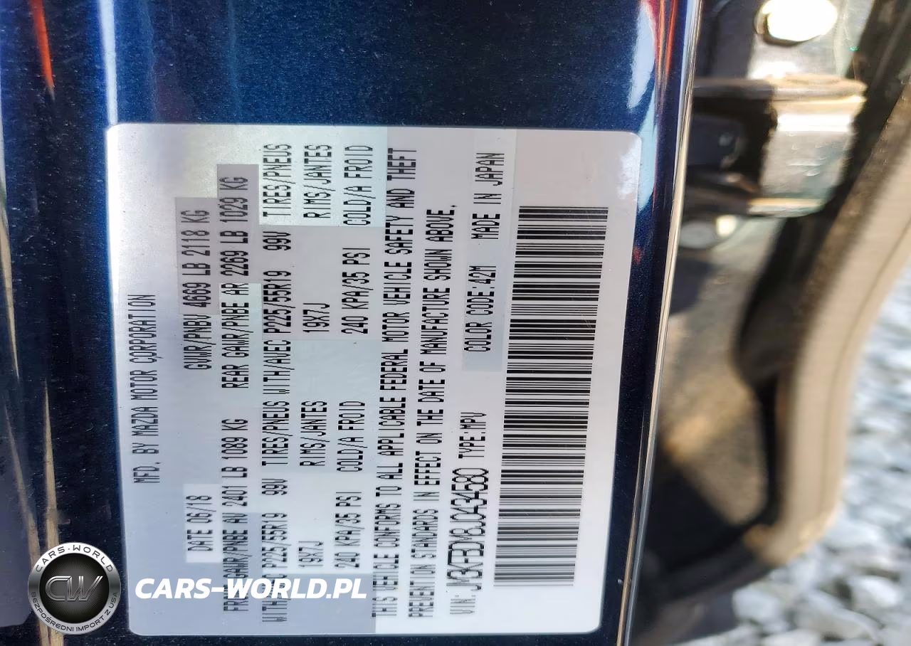 2018 Mazda Cx-5 Grand Touring VIN:JM3KFBDM8J0434580 - 13