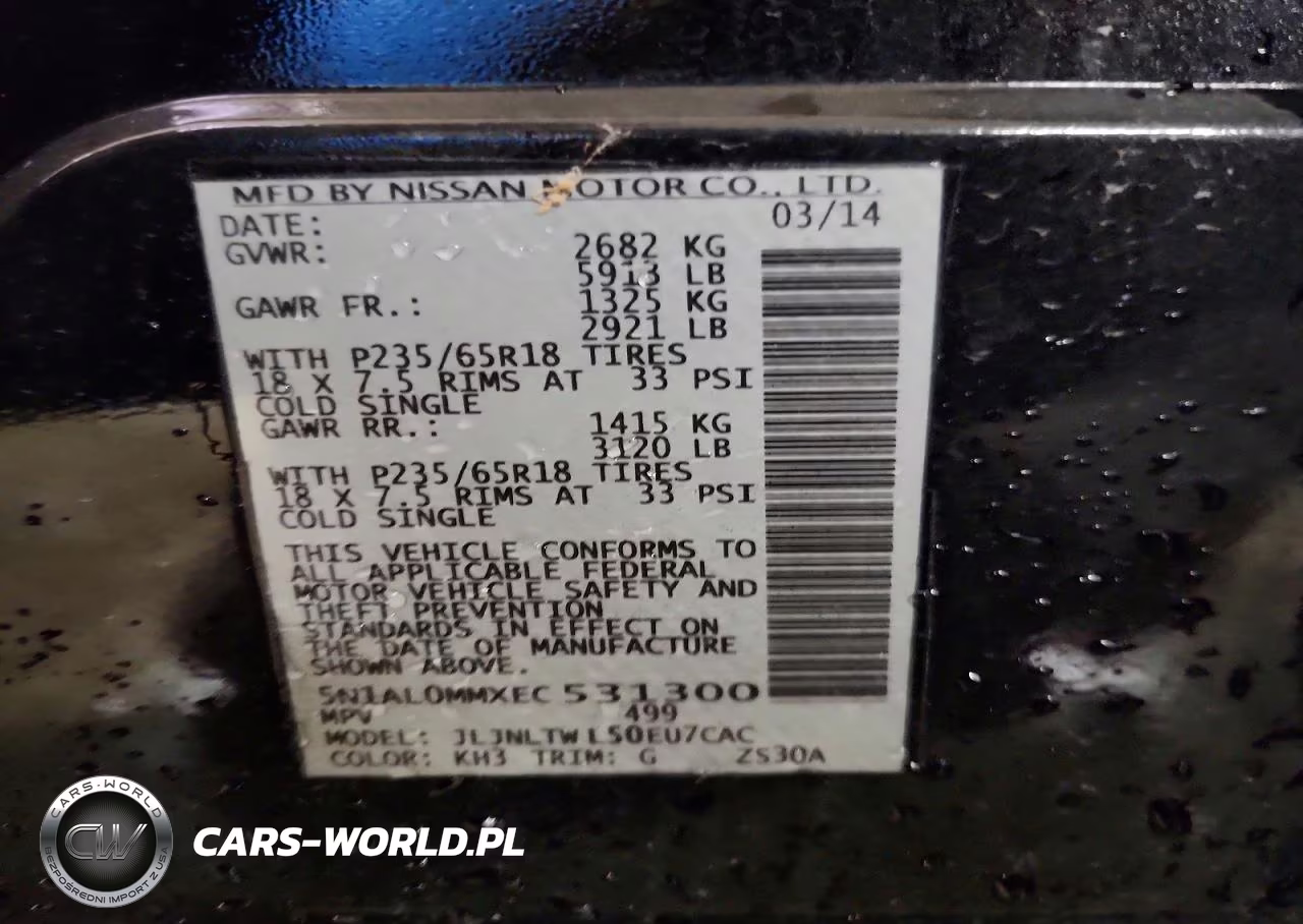 2014 Infiniti Qx60 VIN:5N1AL0MMXEC531300 - 13