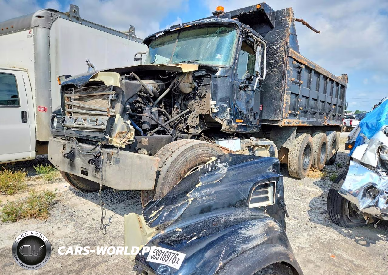 2003 Mack Cv713 Dump Truck VIN:1M2AG12C33M003027 - 2
