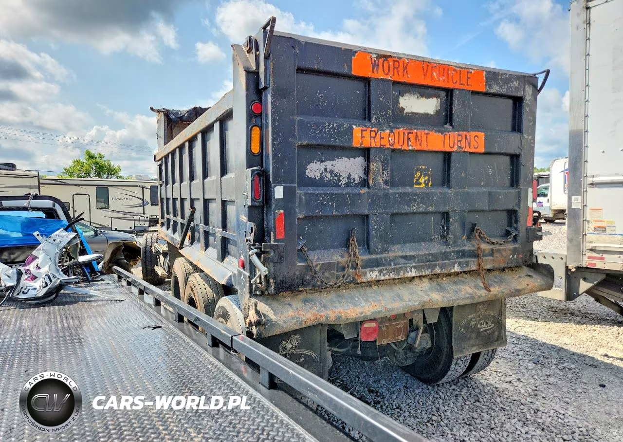2003 Mack Cv713 Dump Truck VIN:1M2AG12C33M003027 - 3