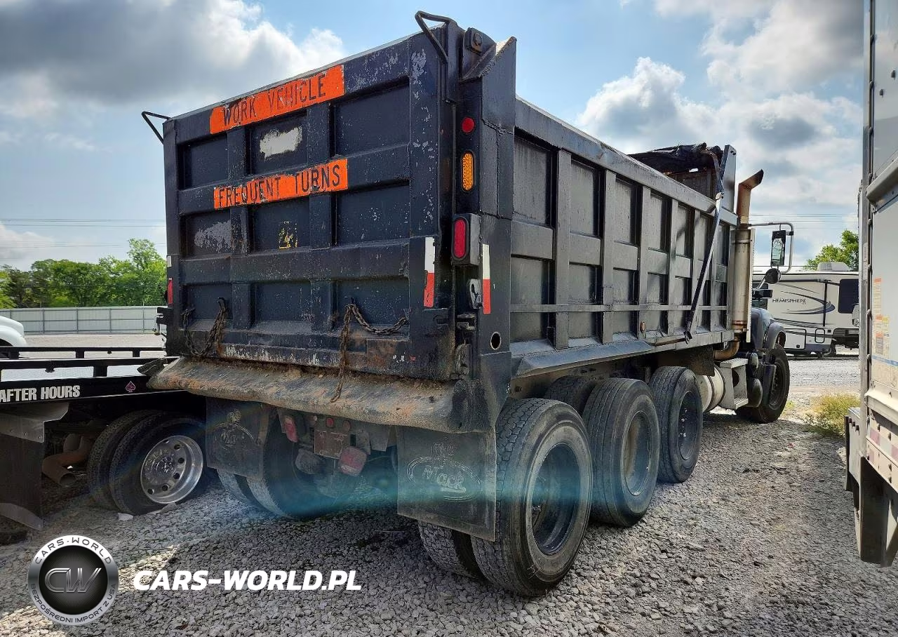 2003 Mack Cv713 Dump Truck VIN:1M2AG12C33M003027 - 4