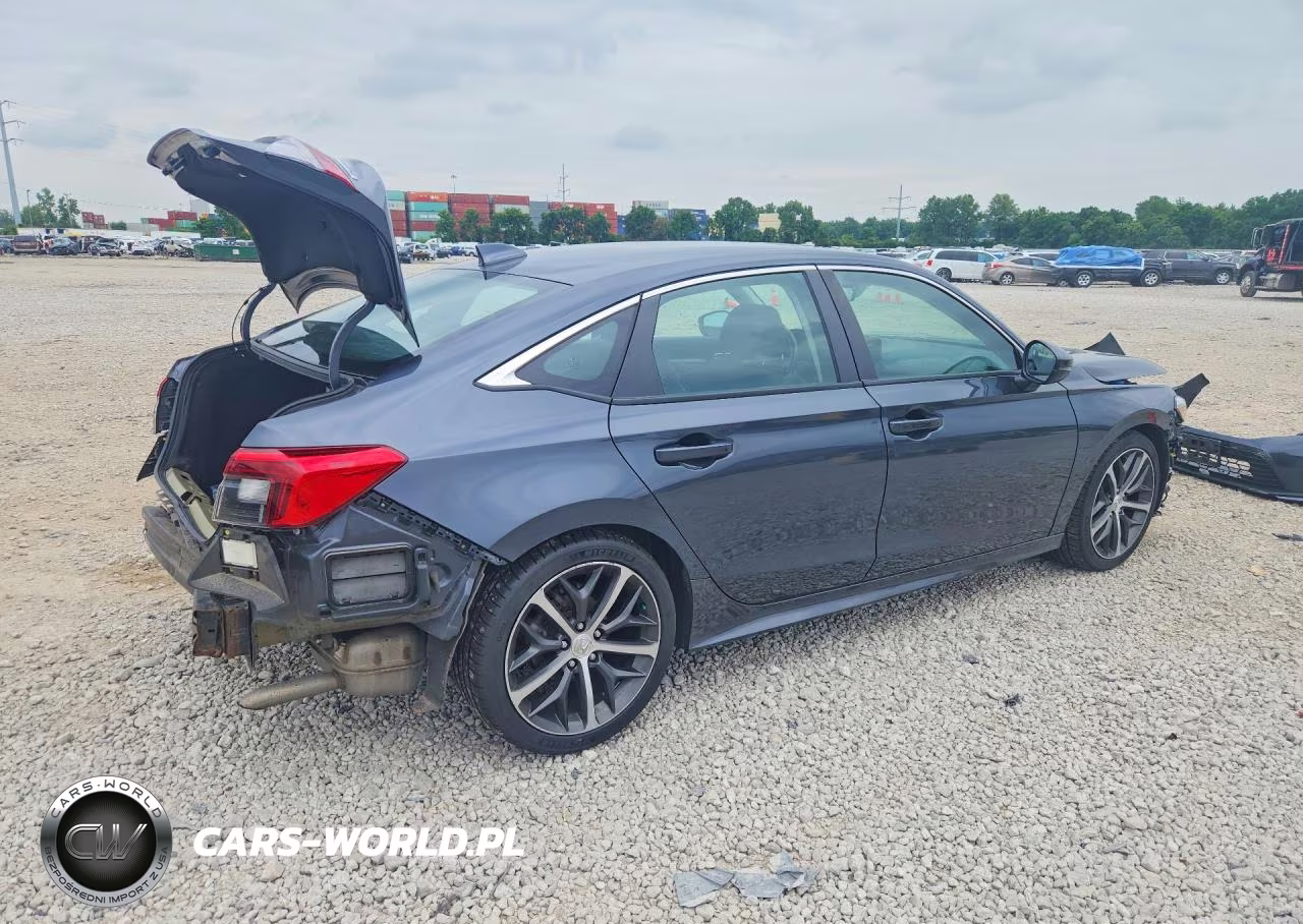 2022 Honda Civic Touring VIN:2HGFE1F92NH306273 - 3