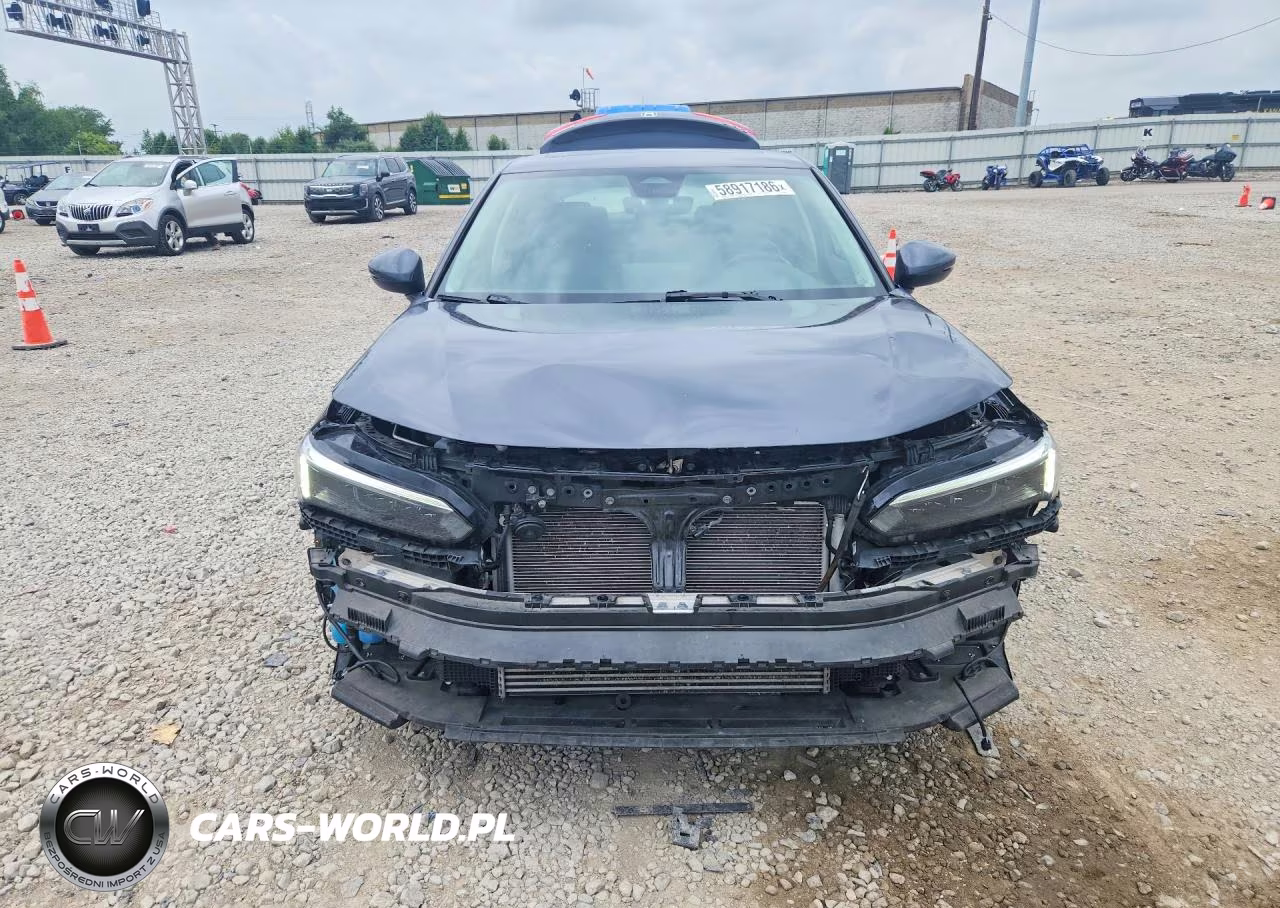2022 Honda Civic Touring VIN:2HGFE1F92NH306273 - 5