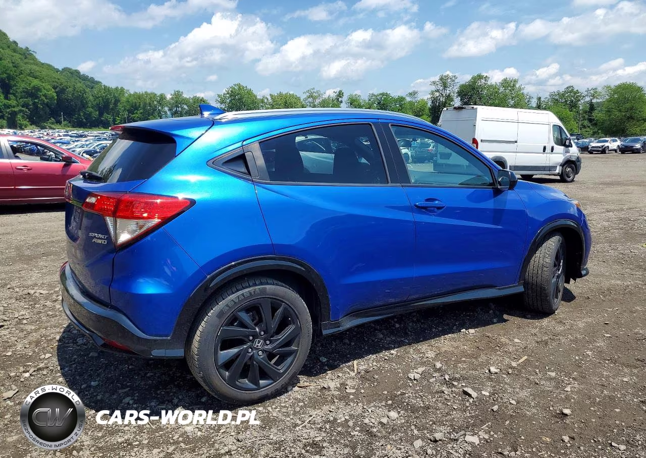 2021 Honda Hr-V Sport VIN:3CZRU6H18MM719781 - 3