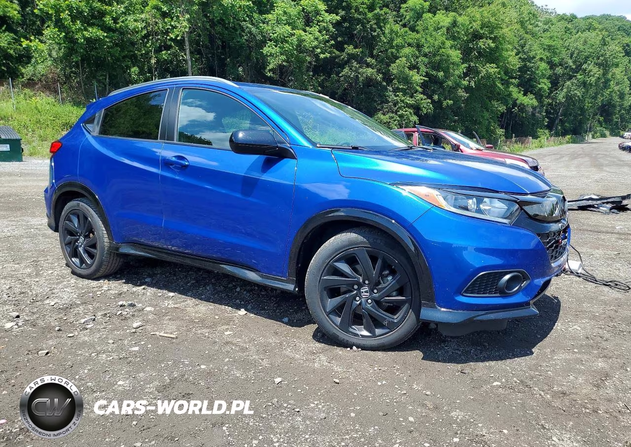 2021 Honda Hr-V Sport VIN:3CZRU6H18MM719781 - 4