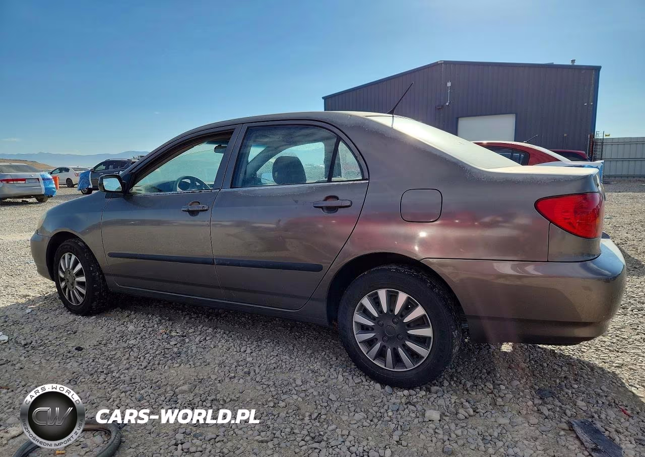 2003 Toyota Corolla Ce VIN:1NXBR32E23Z031039 - 2