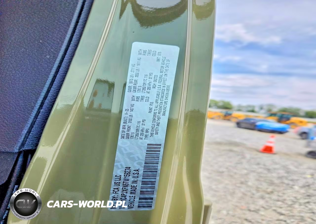 2026 Jeep Wrangler Rubicon VIN:1C4PJXFN6TW159274 - 13