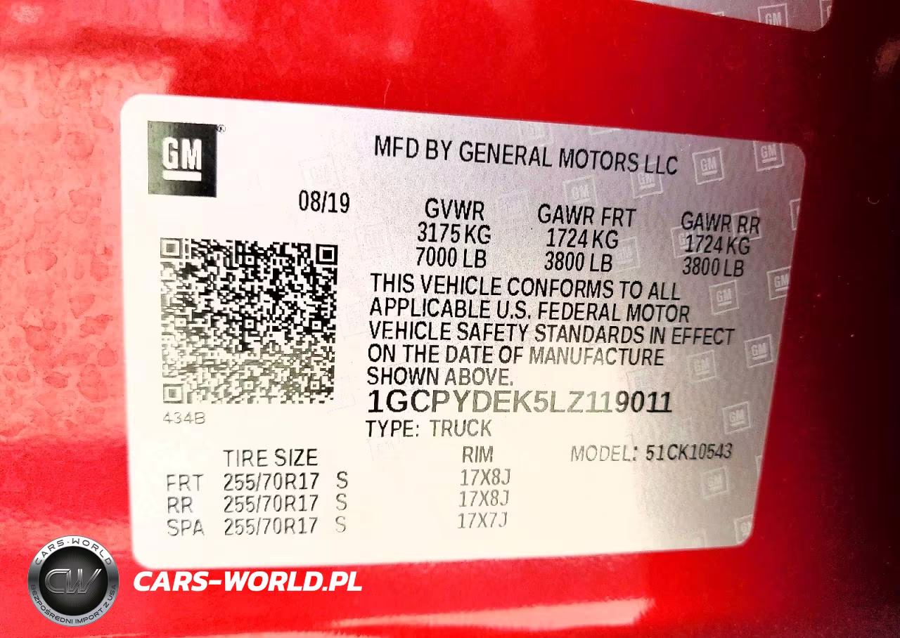 2020 Chevrolet Silverado K1500 Lt VIN:1GCPYDEK5LZ119011 - 12