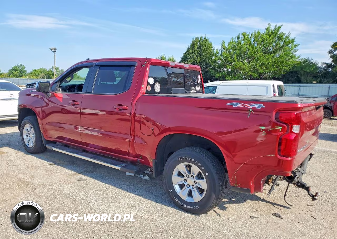 2020 Chevrolet Silverado K1500 Lt VIN:1GCPYDEK5LZ119011 - 2