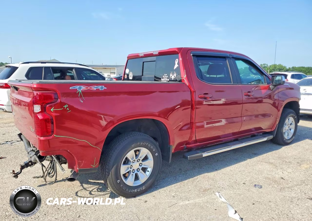 2020 Chevrolet Silverado K1500 Lt VIN:1GCPYDEK5LZ119011 - 3
