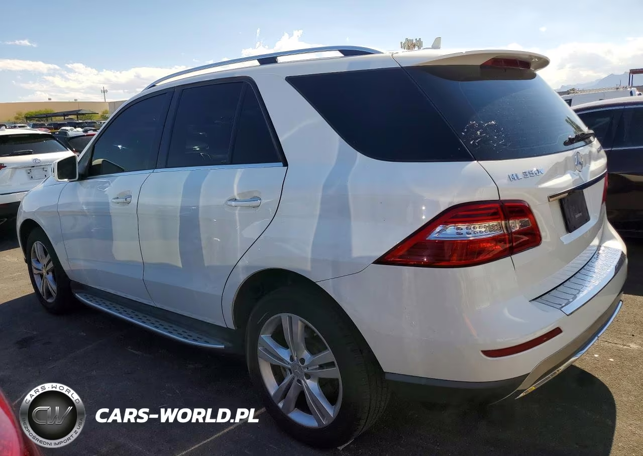 2015 Mercedes-Benz Ml 350 VIN:4JGDA5JBXFA618825 - 2