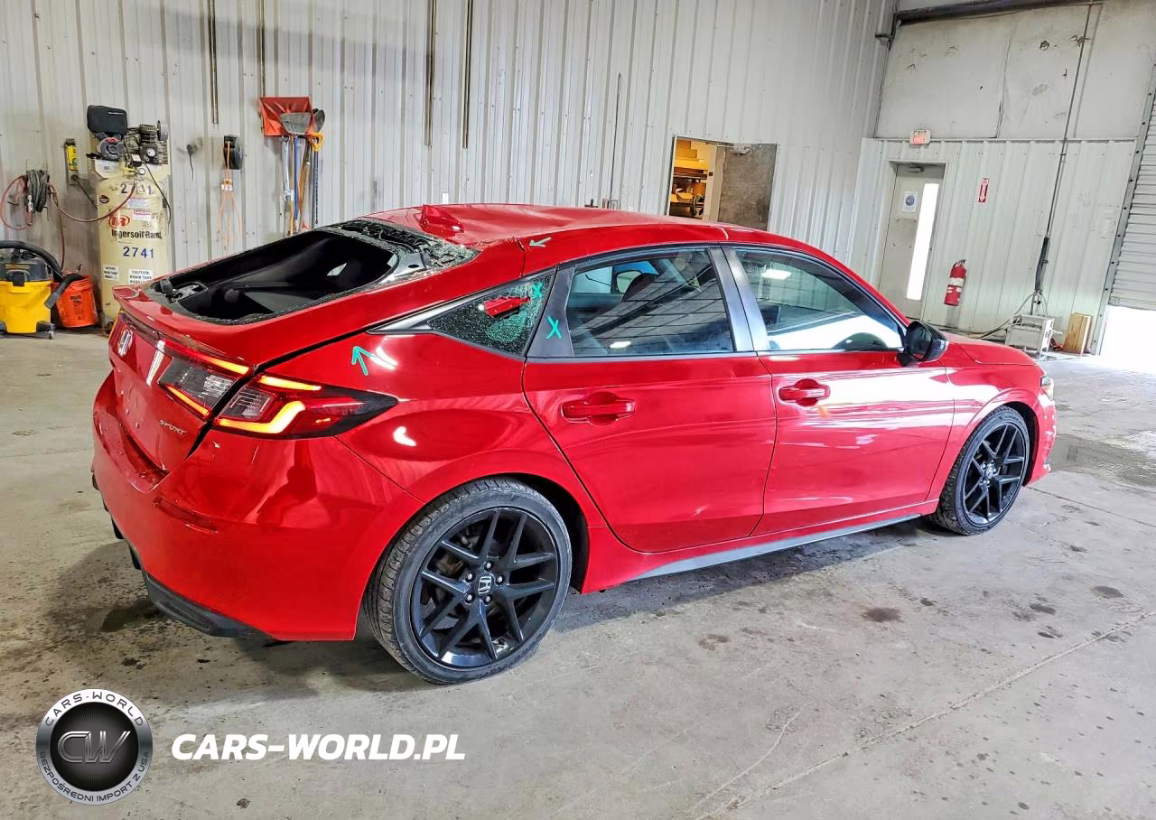 2022 Honda Civic Sport VIN:19XFL2H89NE008698 - 3