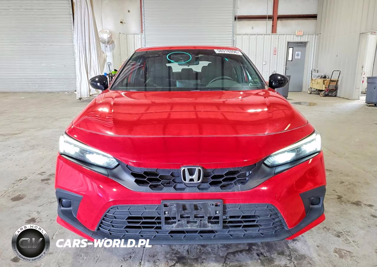 2022 Honda Civic Sport VIN:19XFL2H89NE008698 - 5