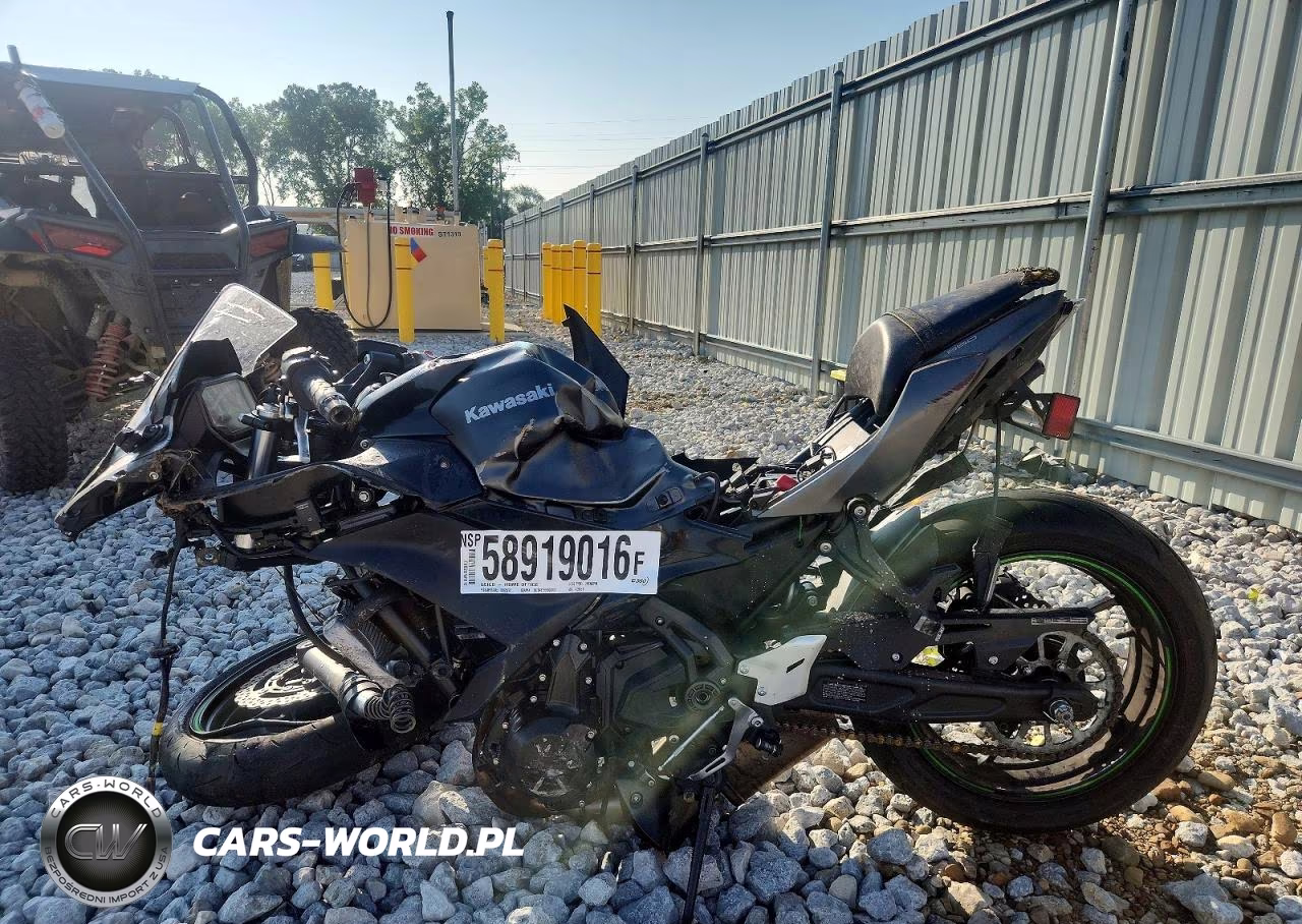 2024 Kawasaki Ex650 R VIN:ML5EXER1XRDAC9661 - 3
