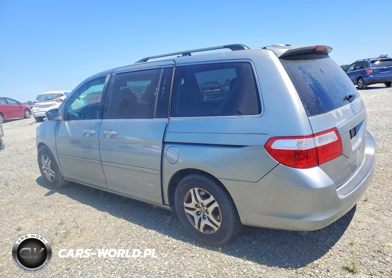 2005 Honda Oddesey VIN:5FNRL387X5B067411 - 2