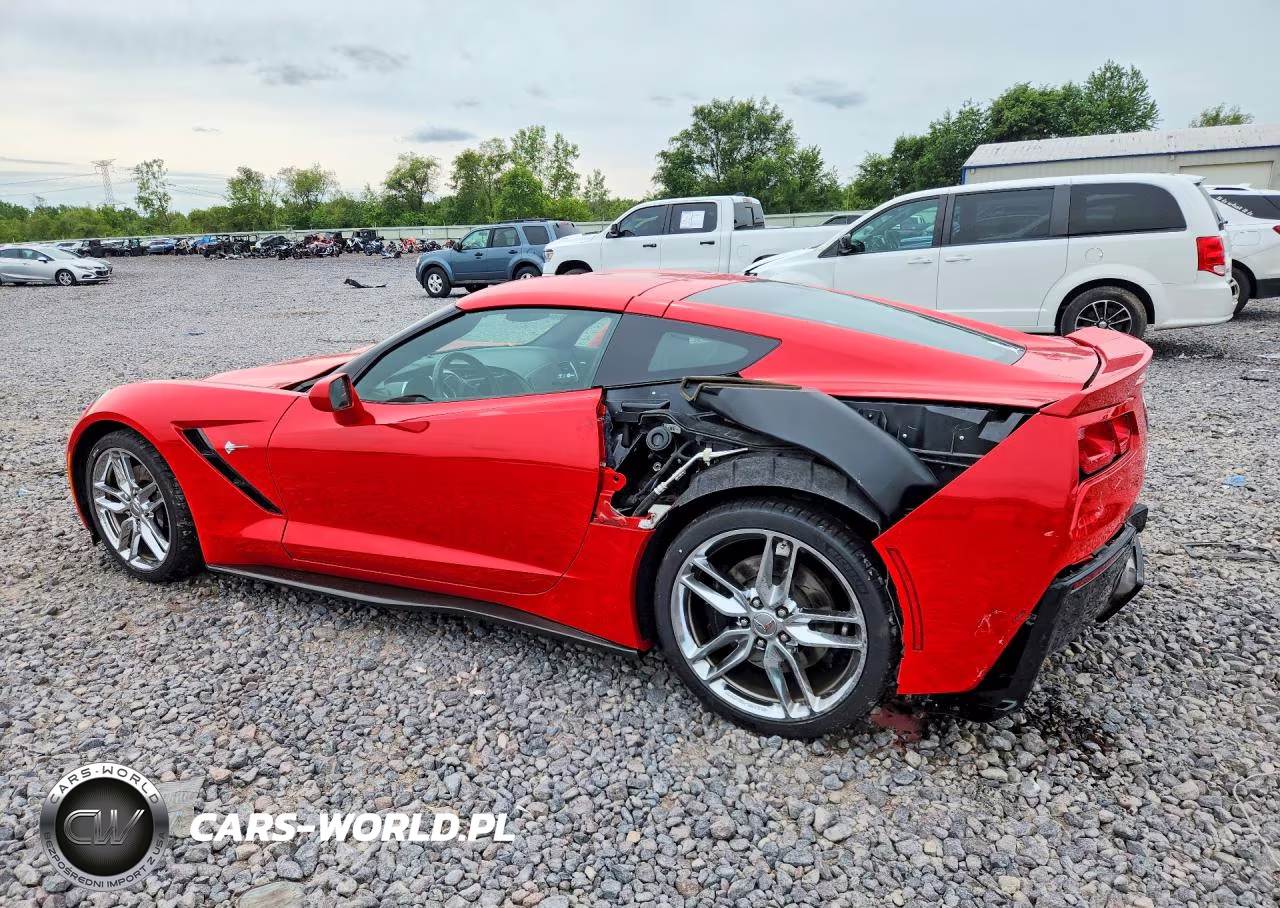 2016 Chevrolet Corvette Stingray Z51 2Lt VIN:1G1YK2D70G5125764 - 2