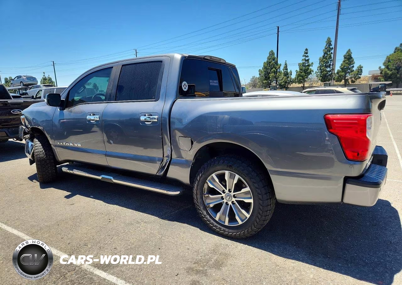 2018 Nissan Titan Sl VIN:1N6AA1E51JN522049 - 2