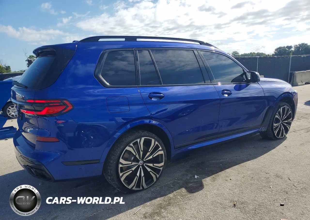 2024 BMW X7 M60I VIN:5UX33EM01R9S66551 - 3