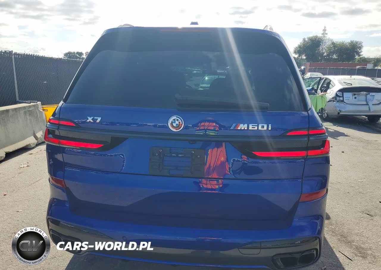 2024 BMW X7 M60I VIN:5UX33EM01R9S66551 - 6