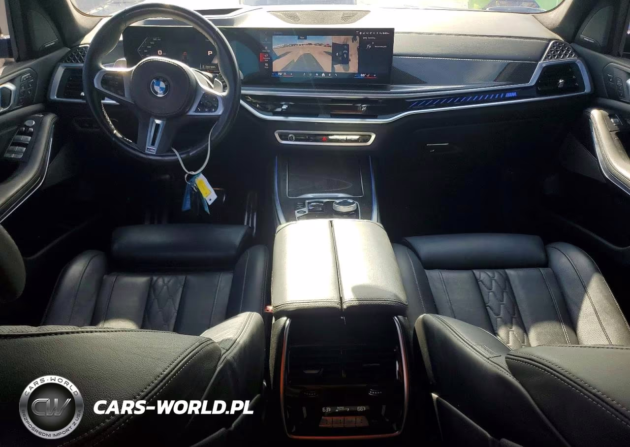 2024 BMW X7 M60I VIN:5UX33EM01R9S66551 - 8