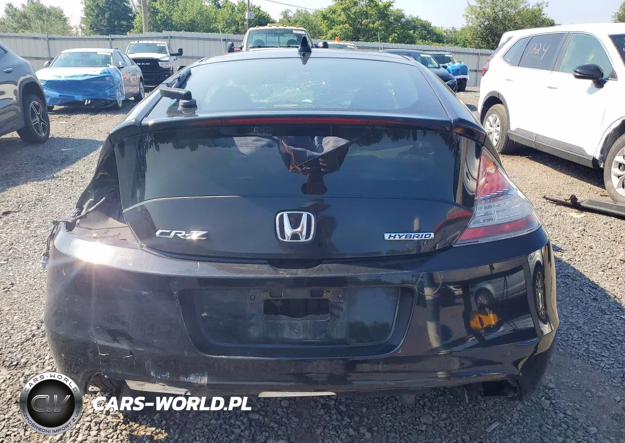 2011 Honda Cr-Z Ex VIN:JHMZF1D65BS007042 - 6